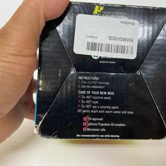Coffee Mug Day of the Dead DIA De Los Muertos Skeleton Hot Tea Reveals Graphics - Picture 5 of 11